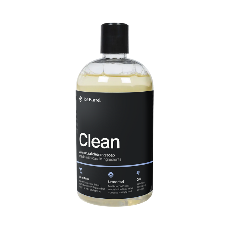 one bottle of cleaning soap (16 oz)